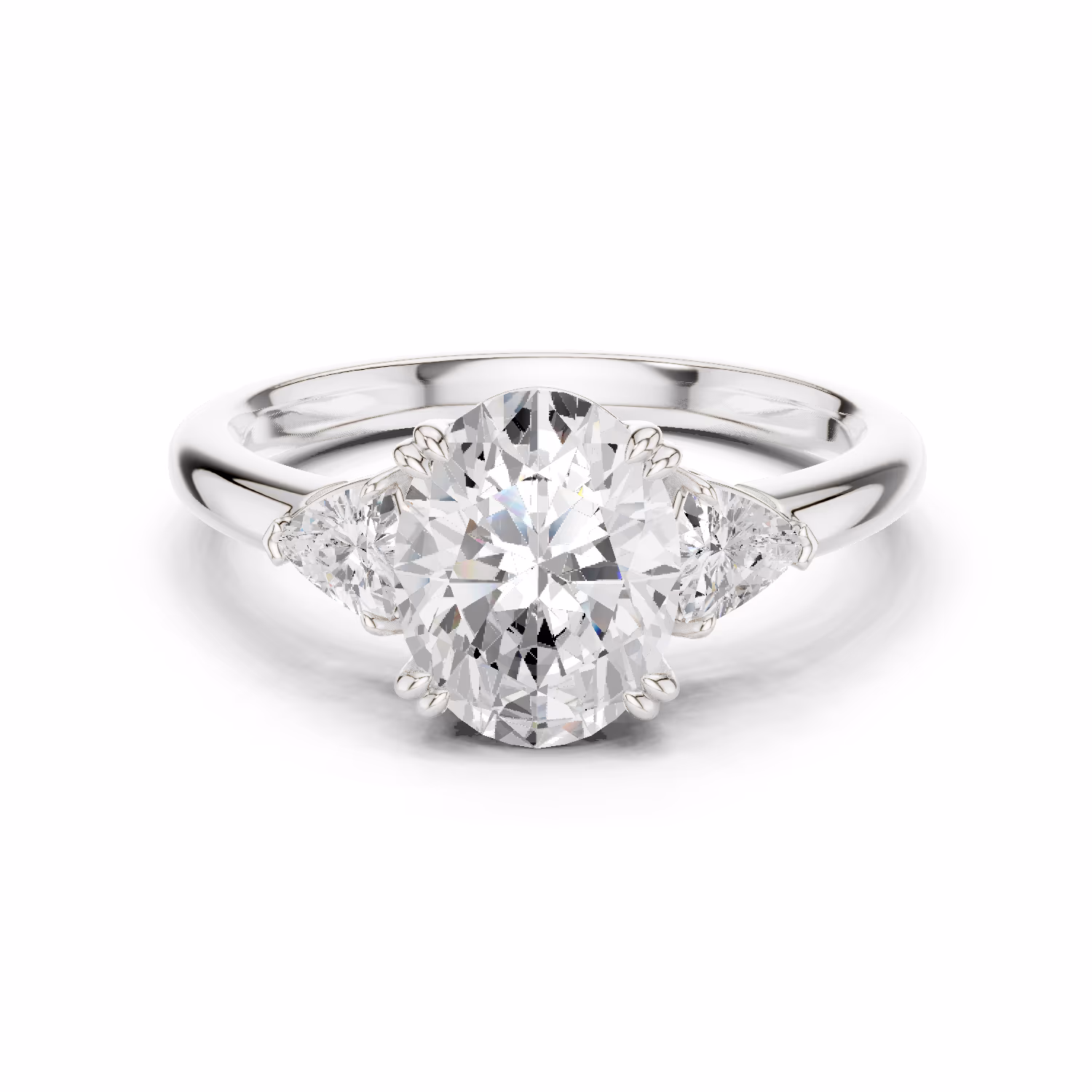 Trinity Solstice Three Stone Oval Oval