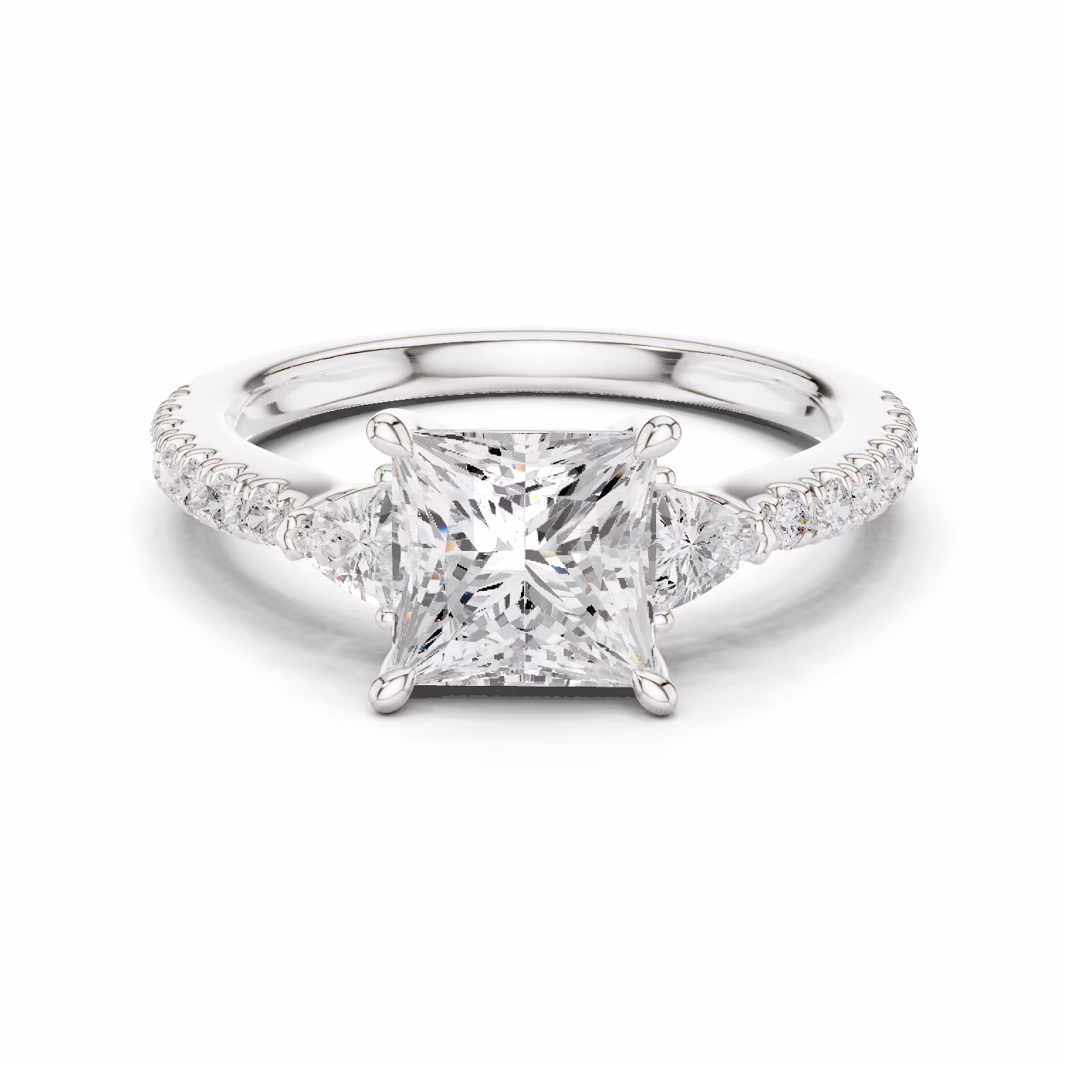 Trinity Solstice Three Stone Princess Princess