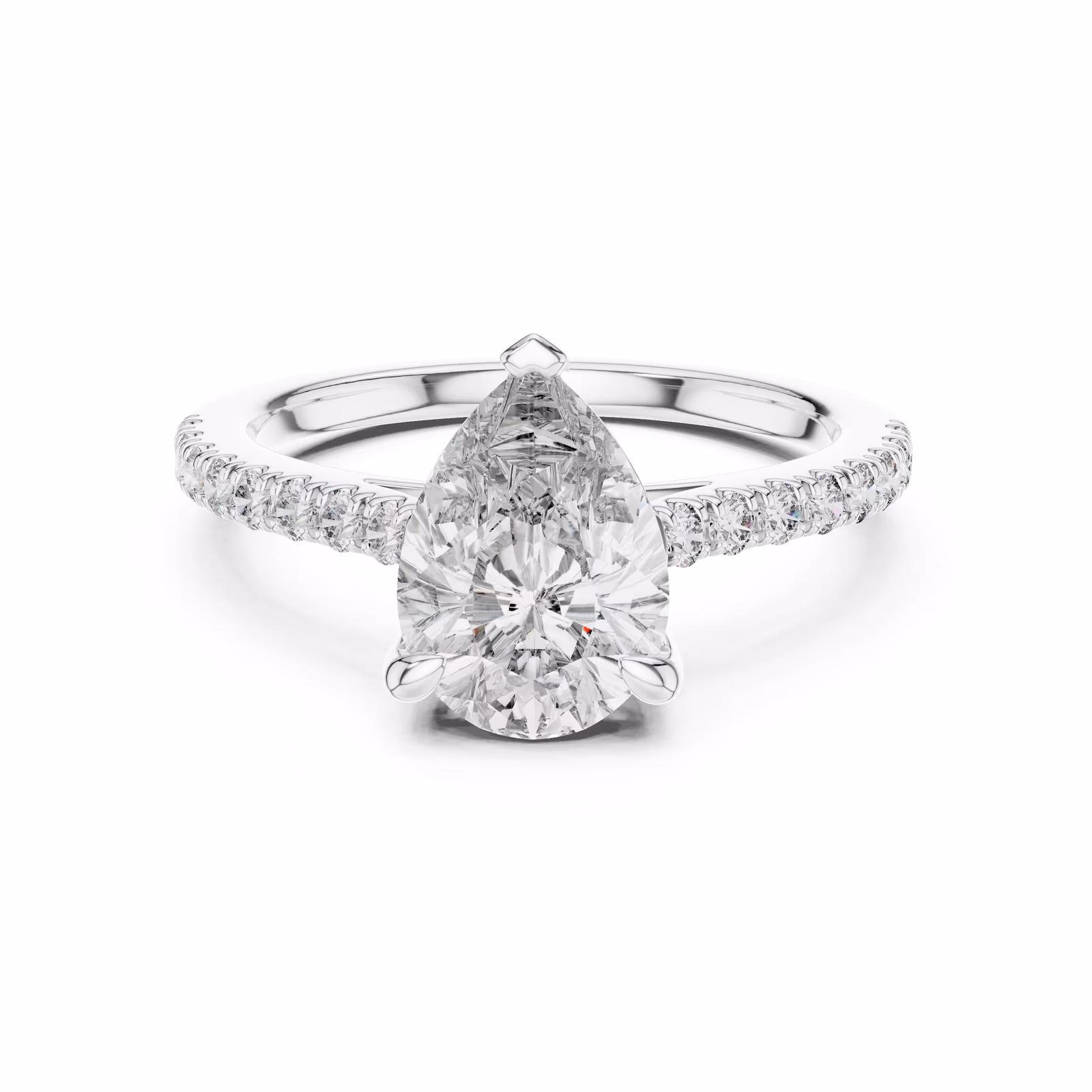 Lumière Pavé Pear Pear