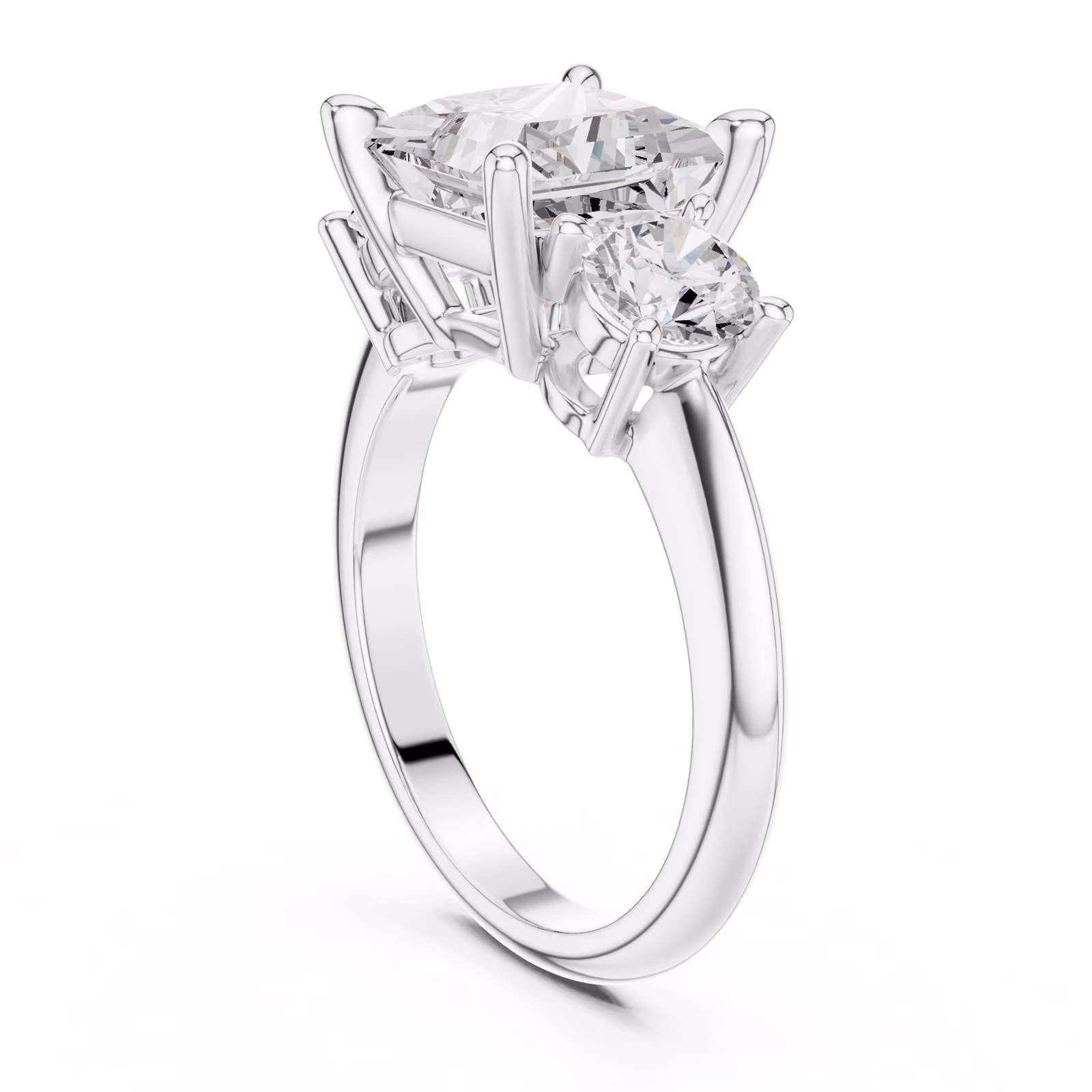 Trinity Solstice Three Stone Princess Princess