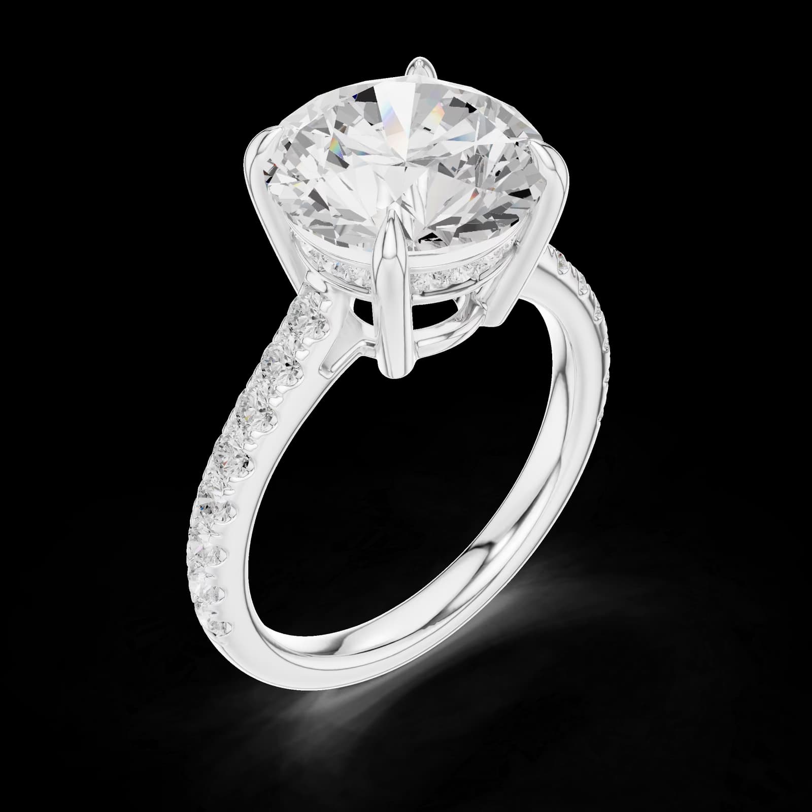Lumière Pavé Round Round