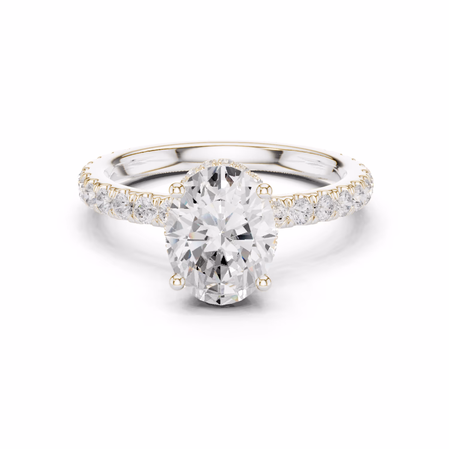 Verona Lumière Pavé Oval Oval