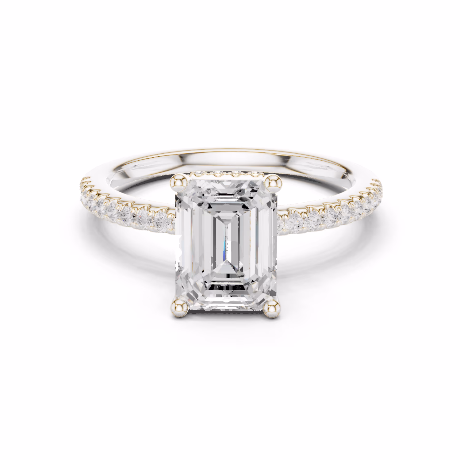 Solstice Pavé Emerald Emerald
