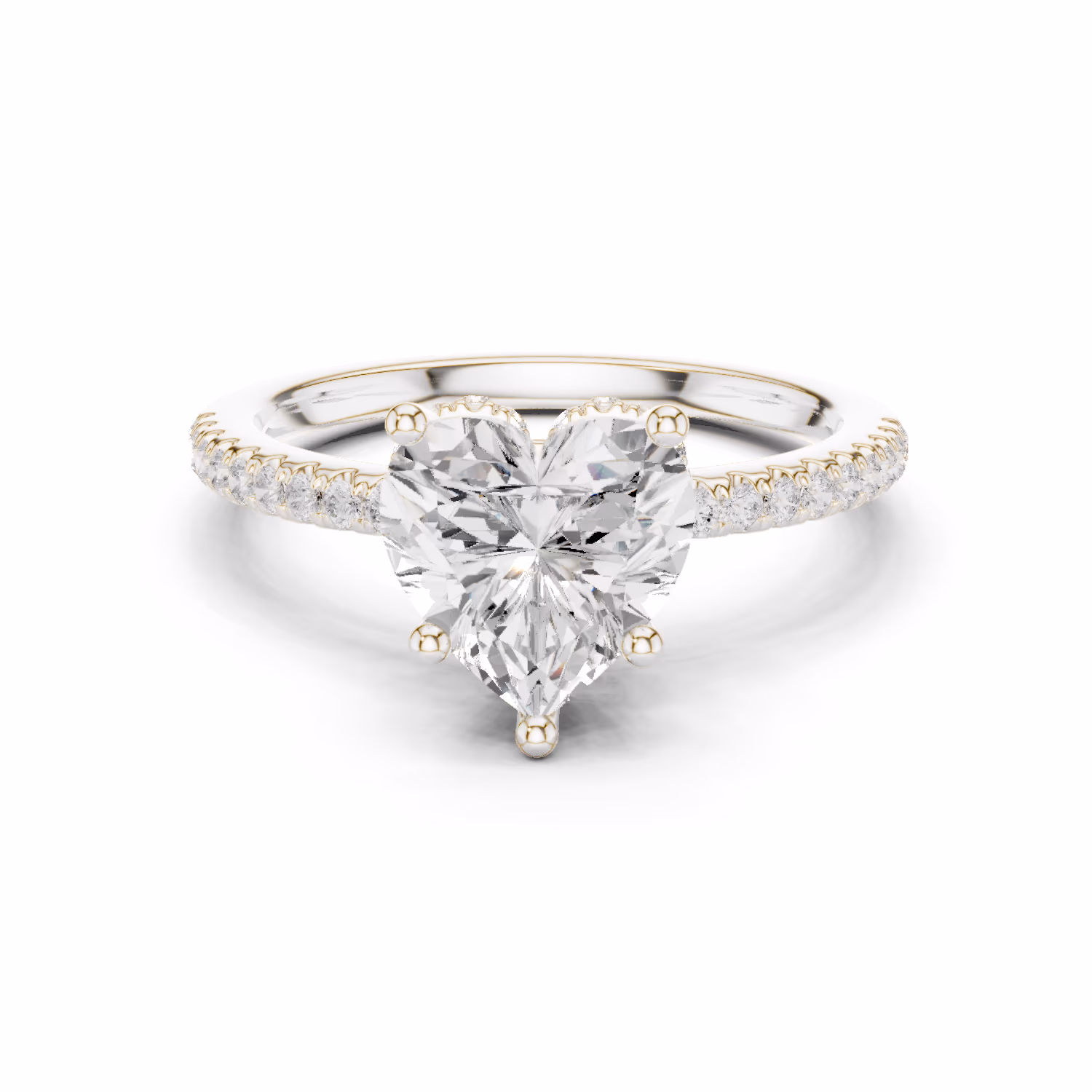 Solstice Pavé Heart Heart
