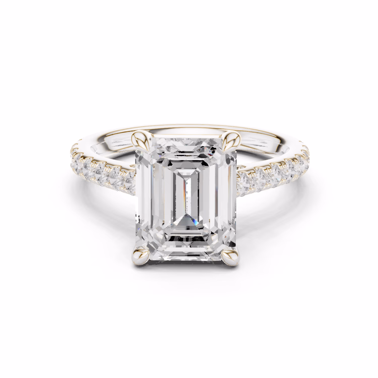Lumière Pavé Emerald Emerald