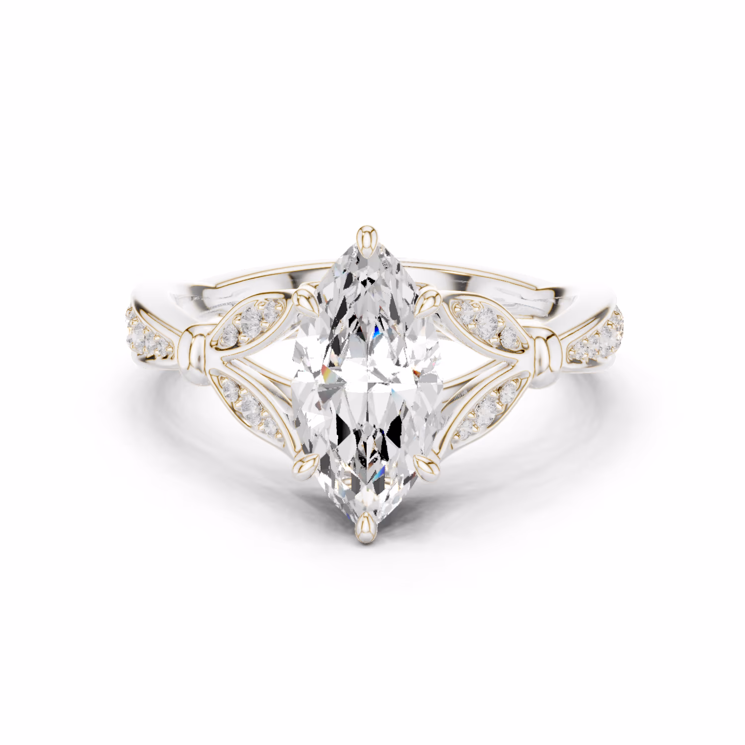 Sylvan Vintage Marquise Marquise