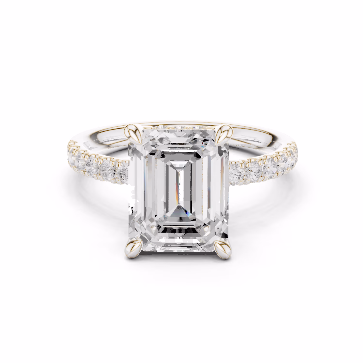 Solstice Pavé Emerald Emerald