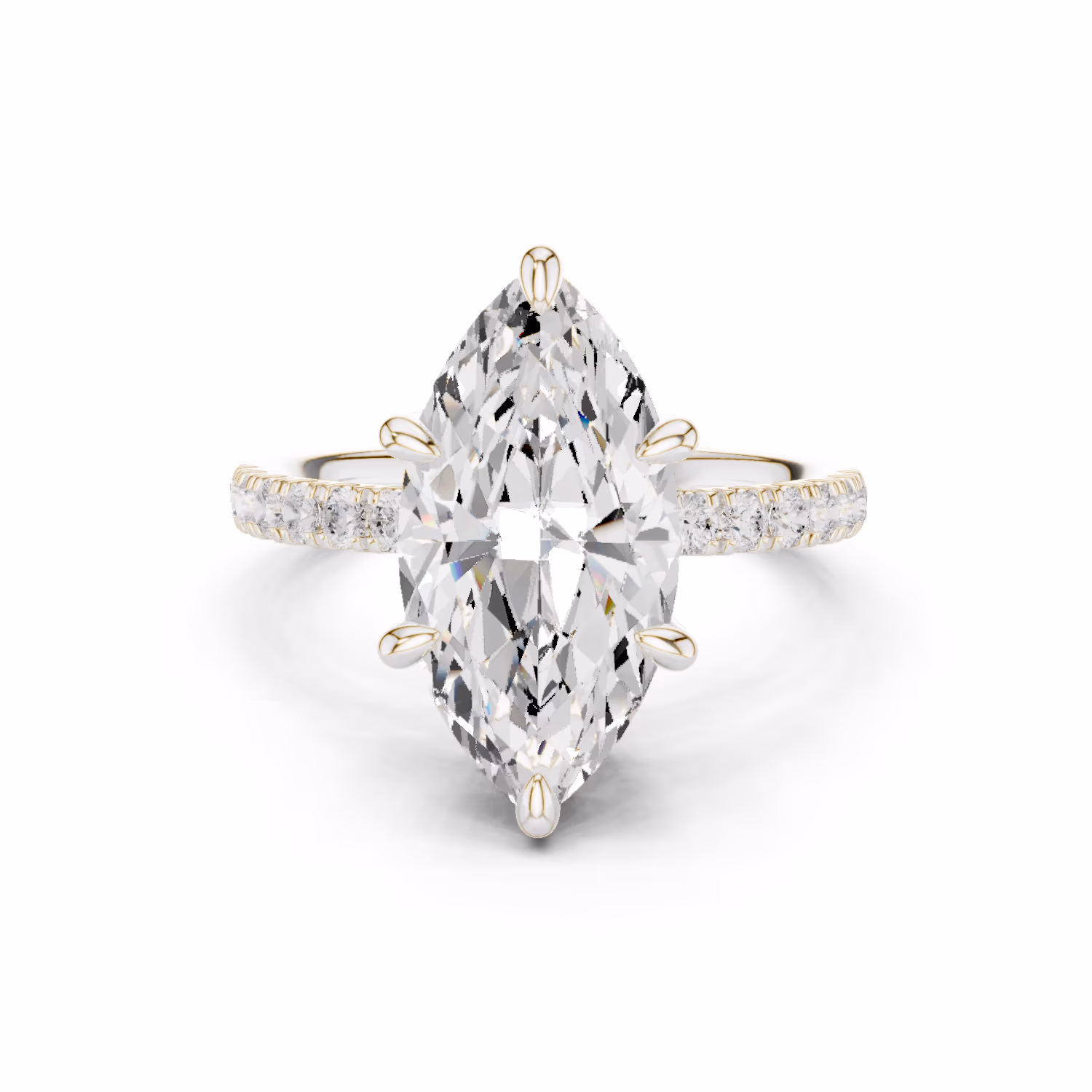 Solstice Pavé Marquise Marquise