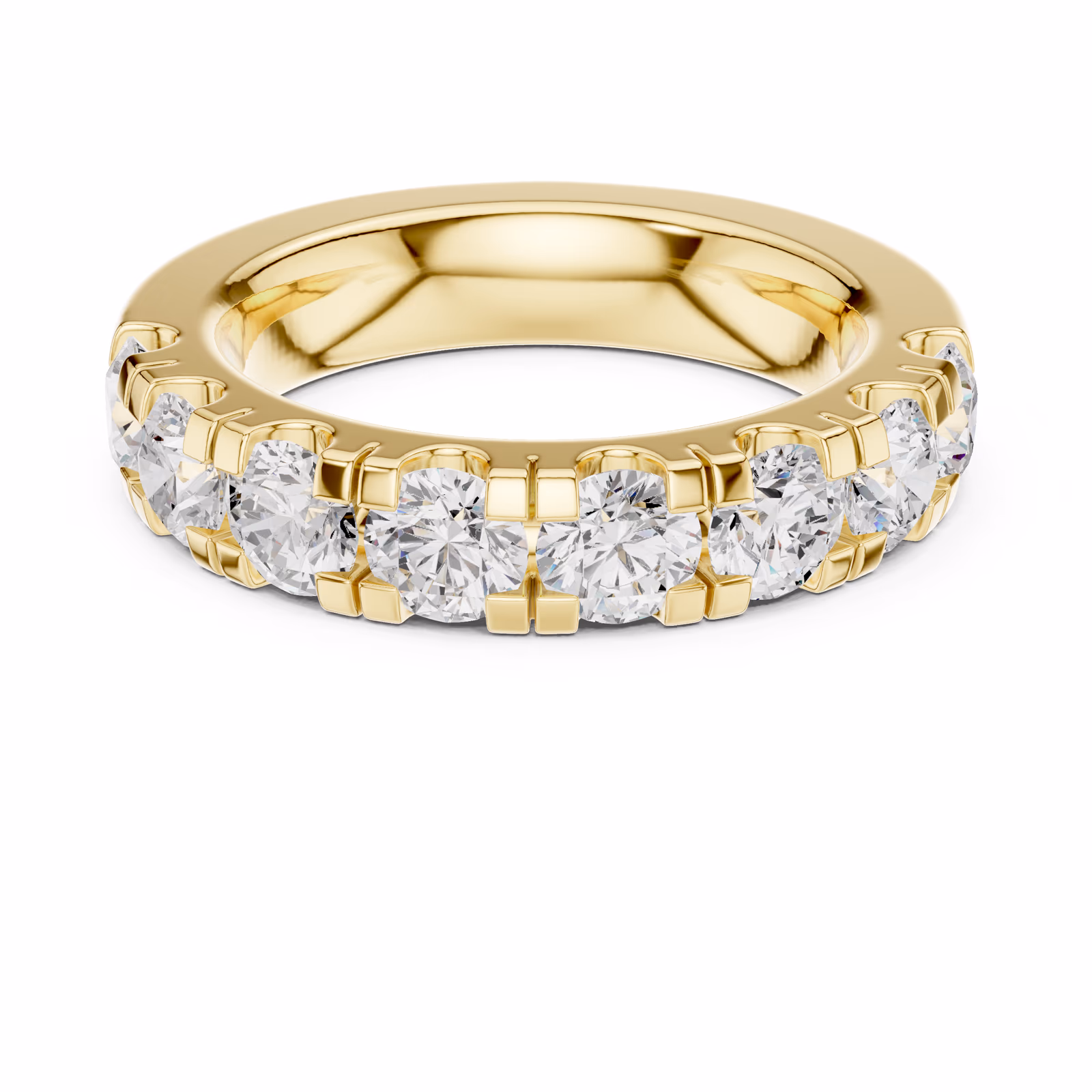 Lumière Diamond Band 2.4 ct Round
