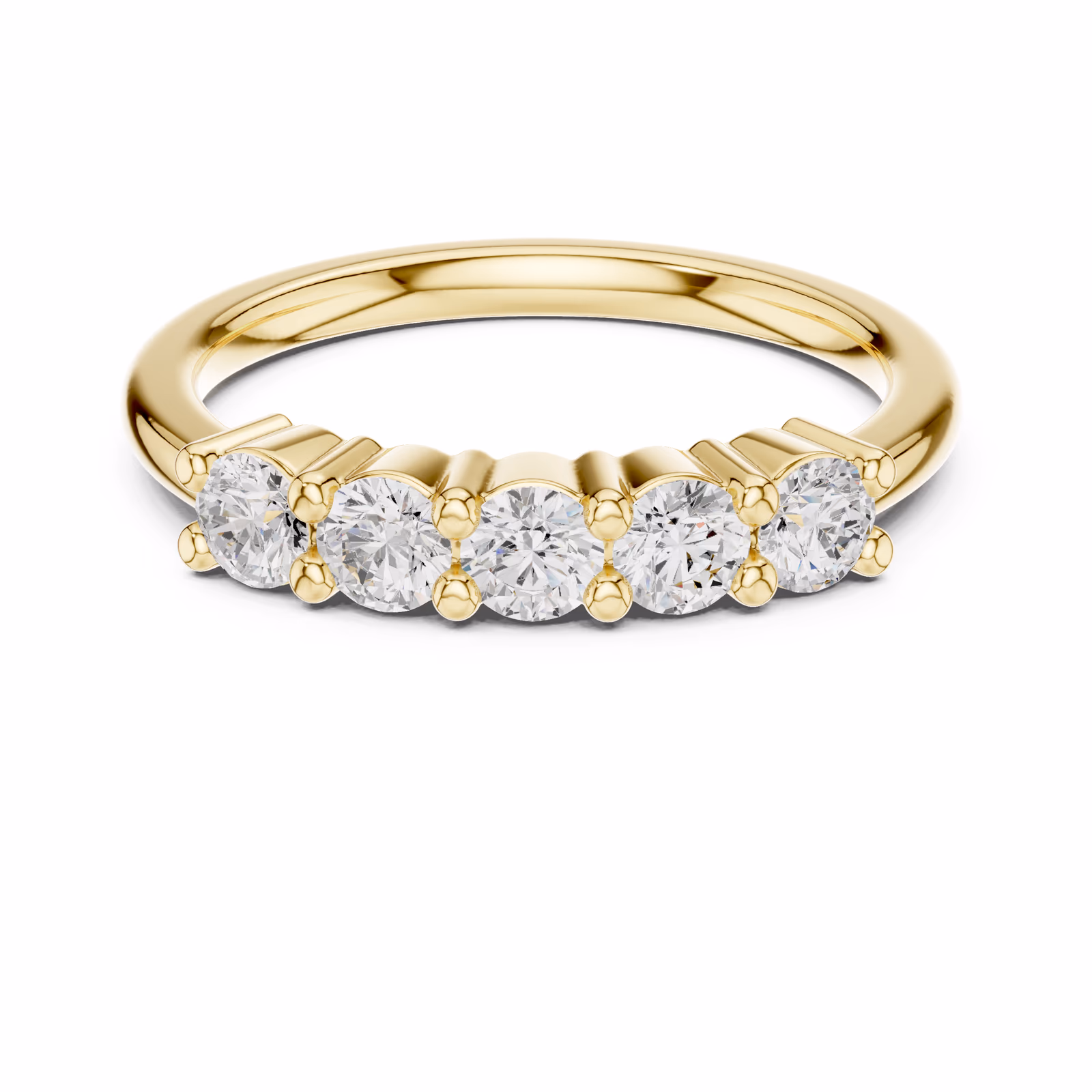 Lumière Diamond Band 0.55 ct Round