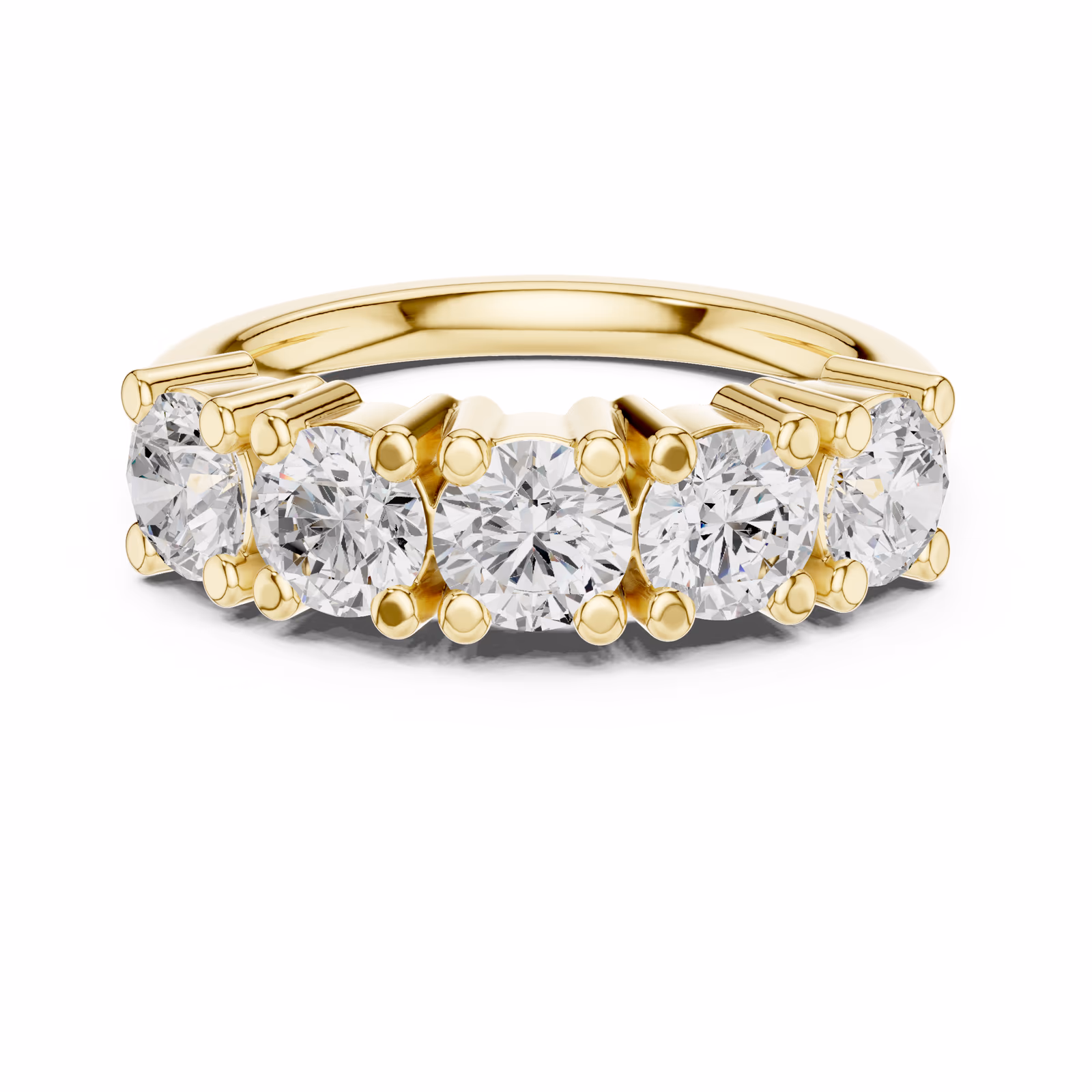 Lumière Diamond Band 1.55 ct Round