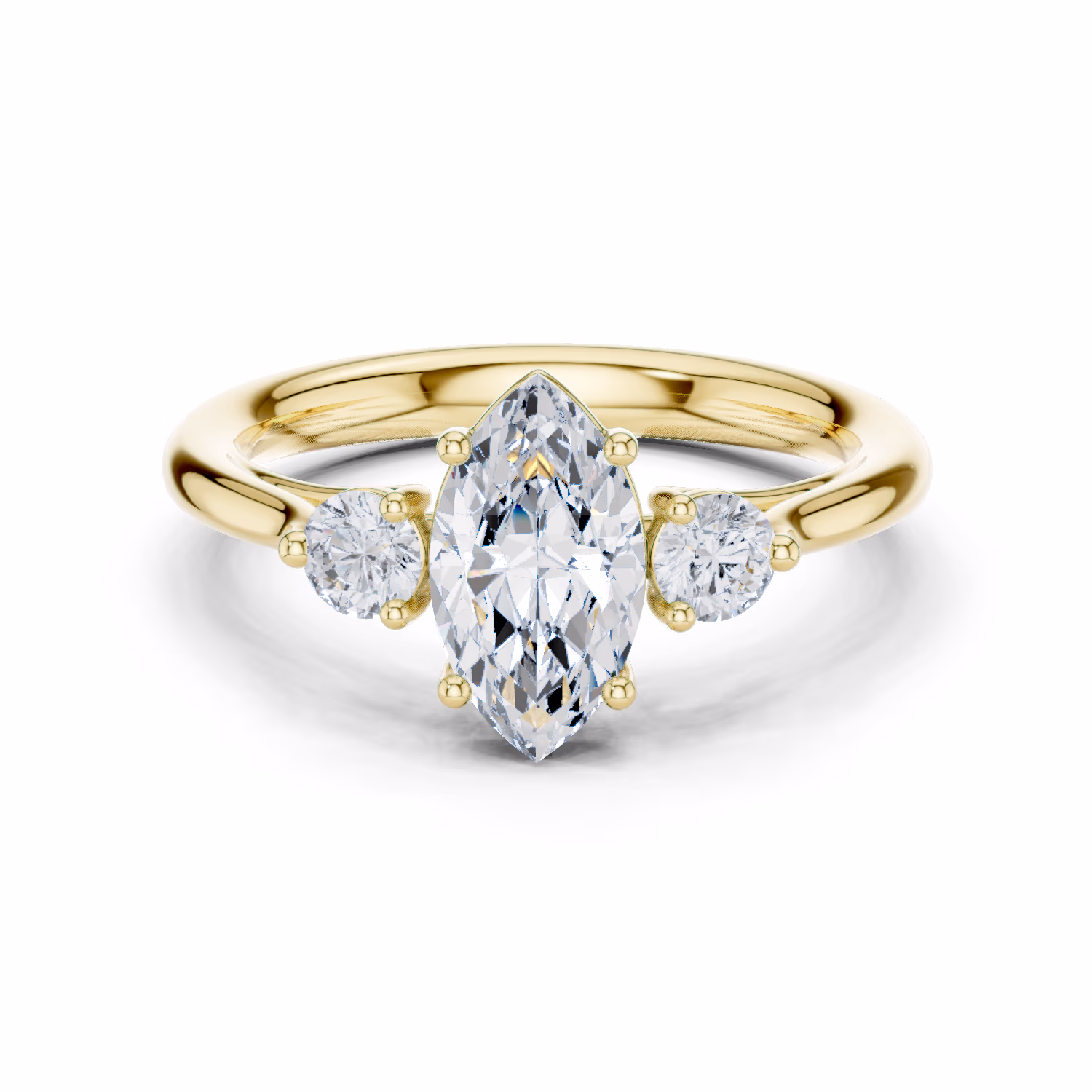 Trinity Crescent Marquise