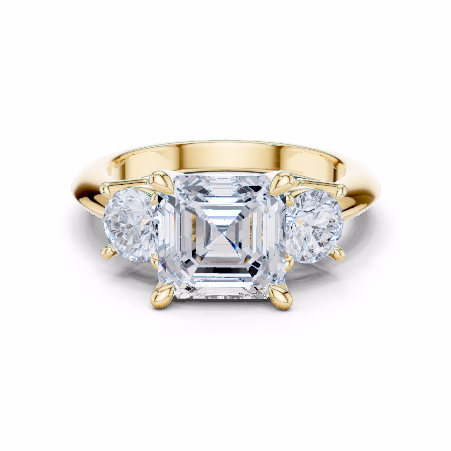Trinity Solstice Asscher