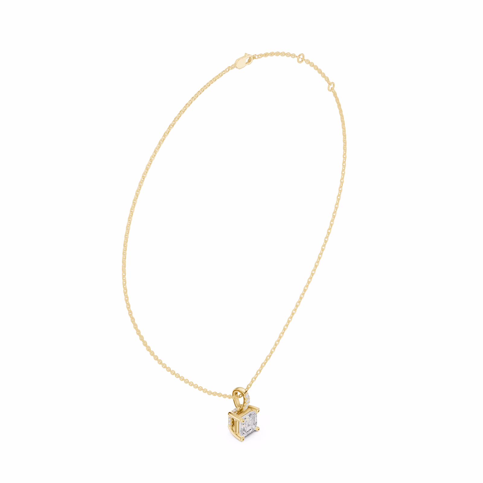 Séraphine Pendant Asscher Asscher