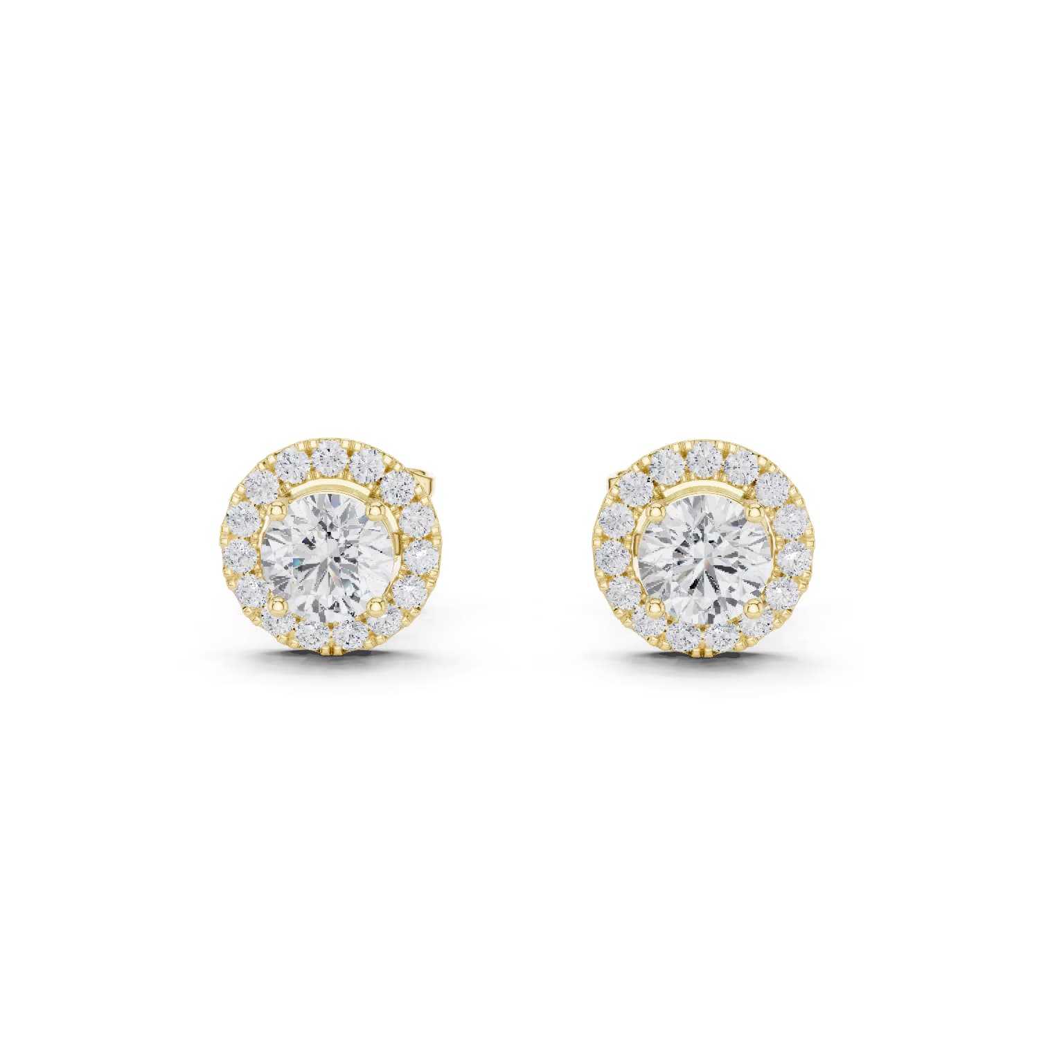 Lumière Halo Studs Round