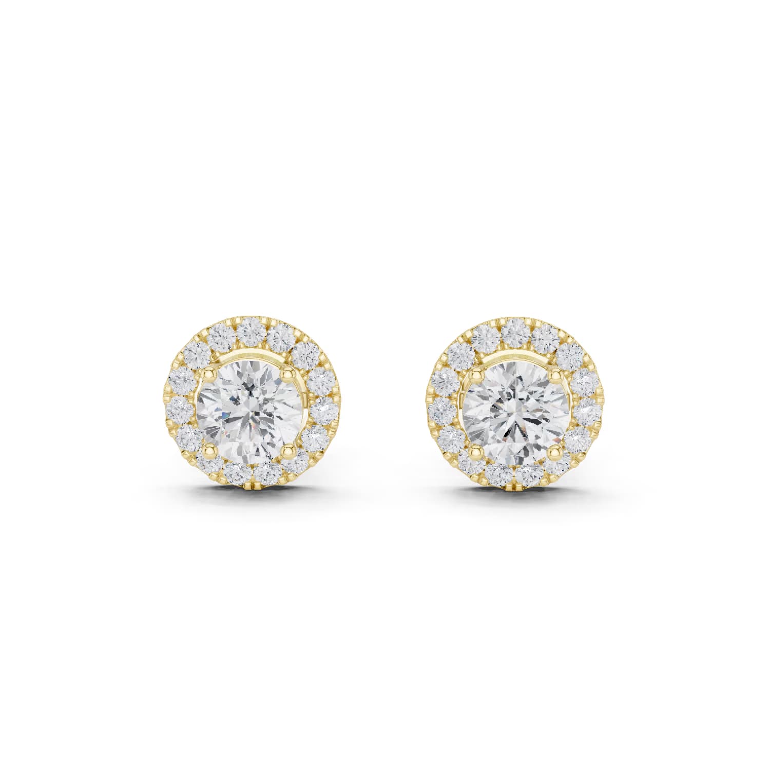 Lumière Halo Studs Round
