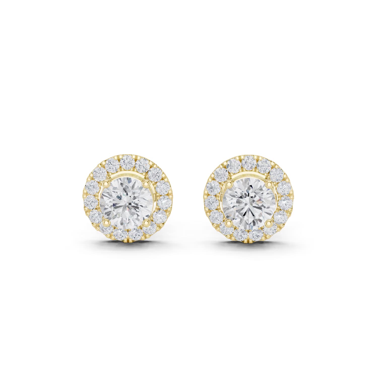 Lumière Halo Studs Round