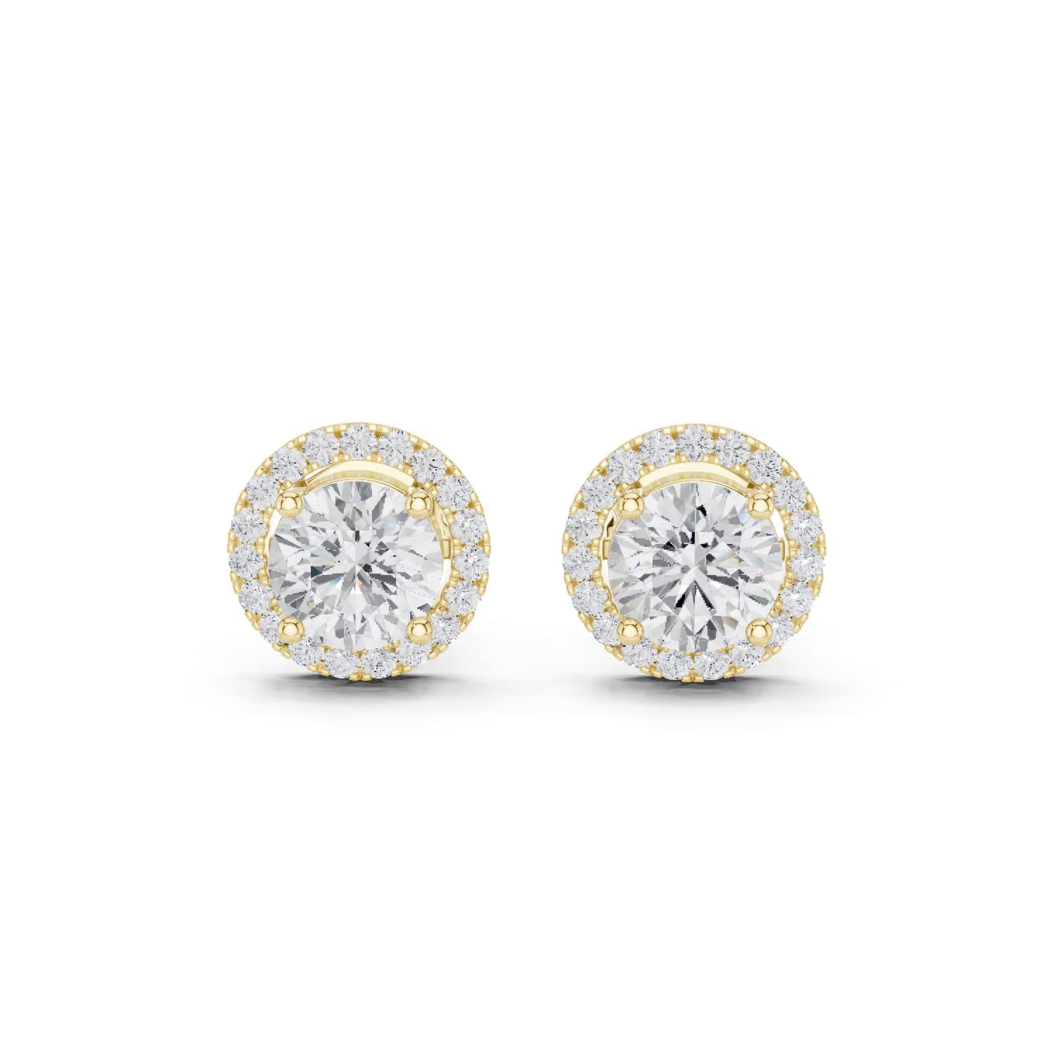 Lumière Halo Studs Round