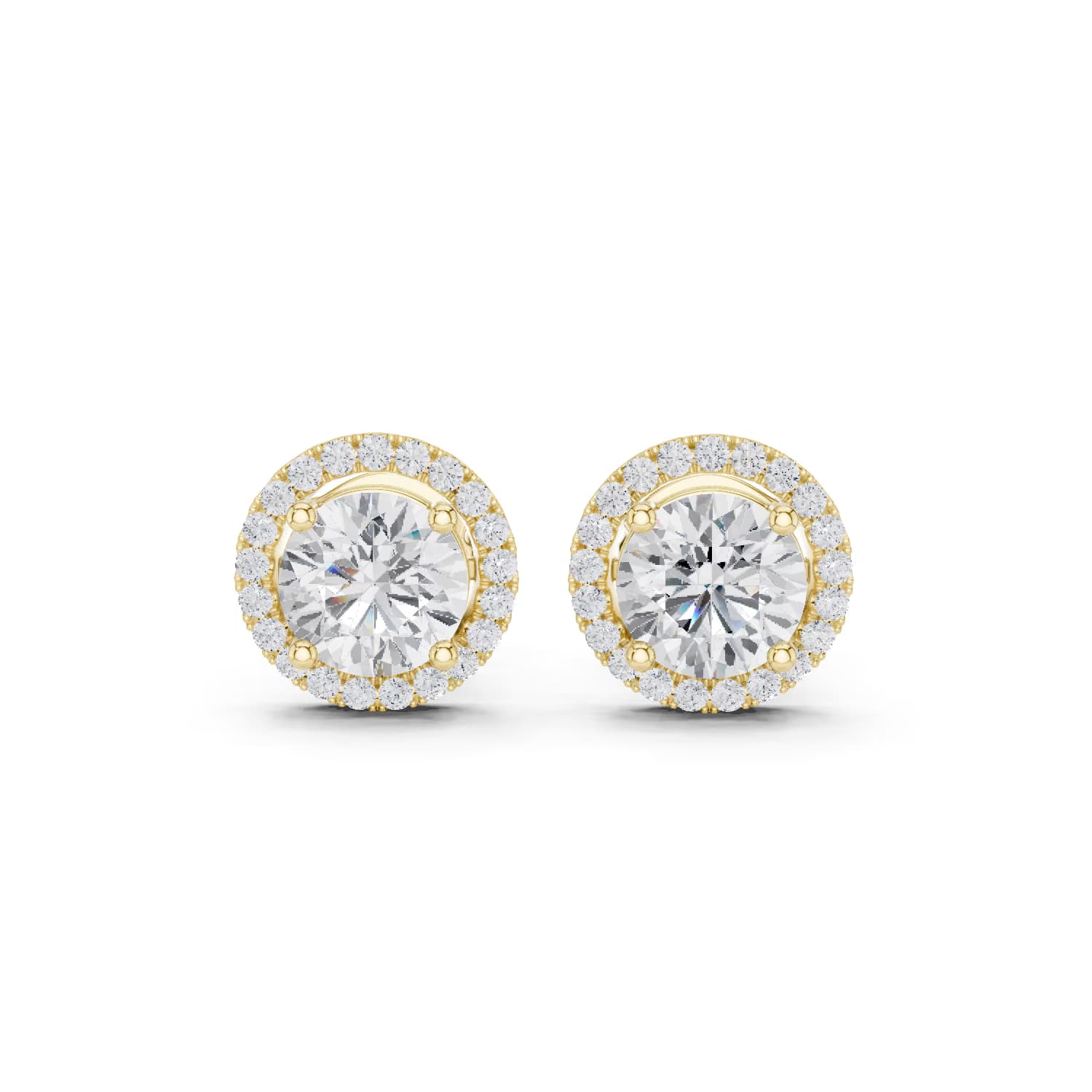 Lumière Halo Studs Round