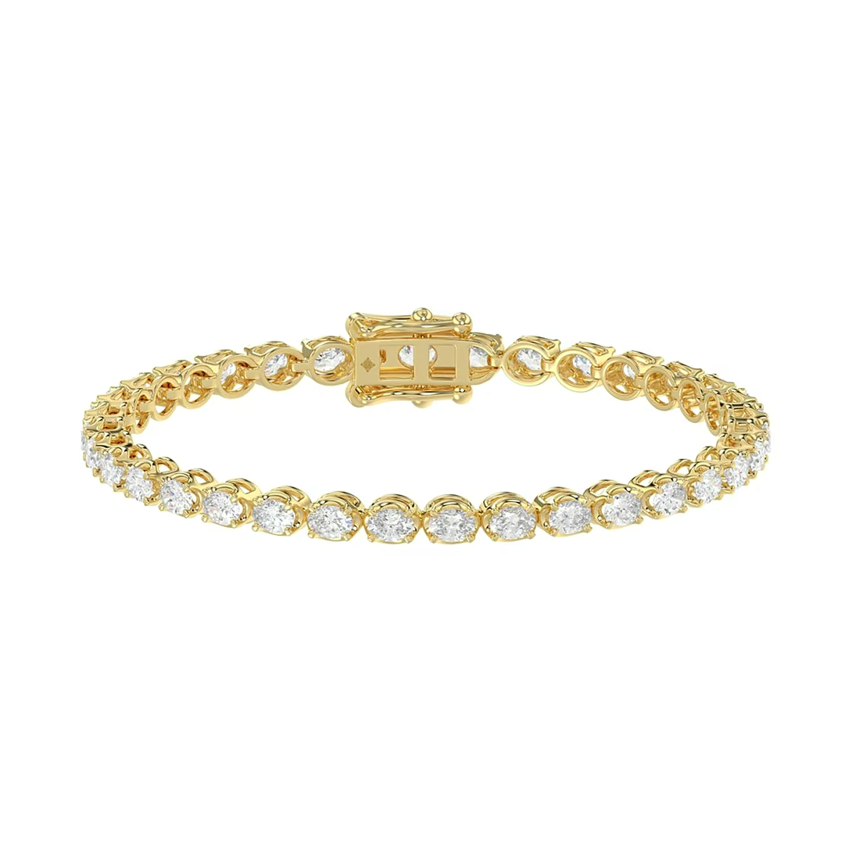 Oval-cut Tennis Bracelet