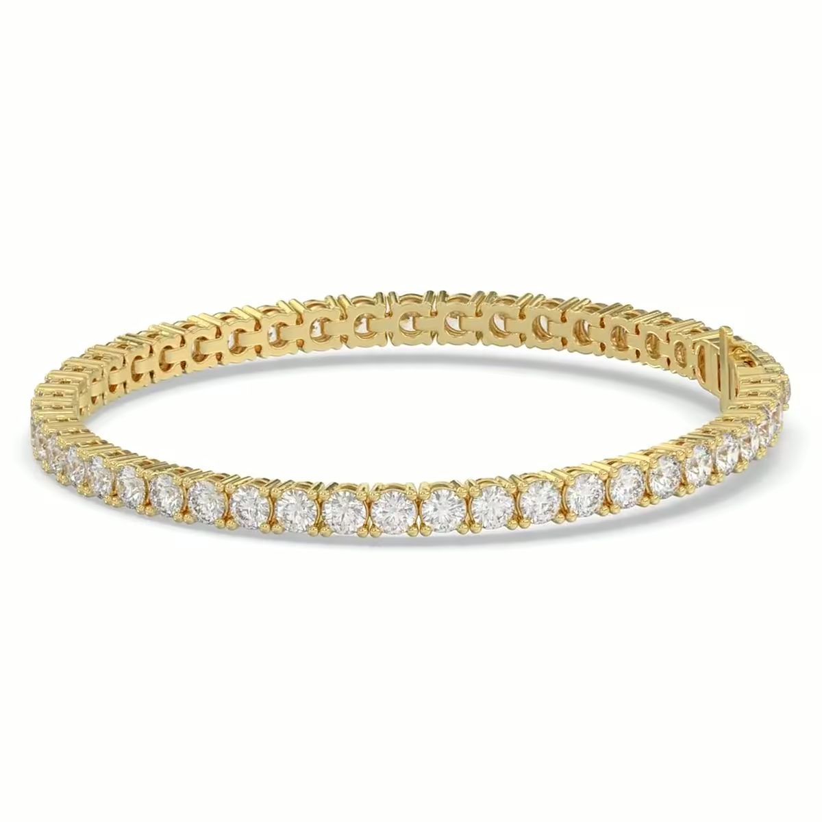 Round Tennis Bracelet · Basket
